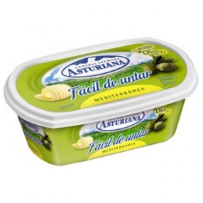 ASTURIANA mantequilla mediterranea facil de untar 250 grs